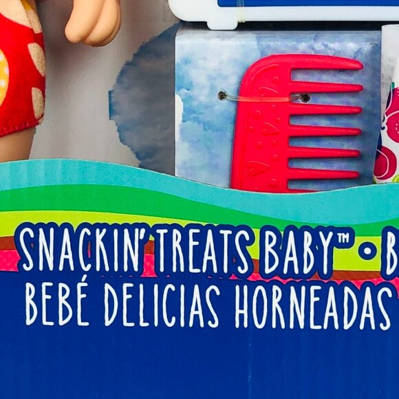 New in Box Baby Alive Snackin Treats Baby Doll With Curly Blonde Hair For Age 3+ - Picture 13 of 16